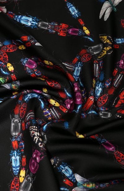 Шелковый платок ALEXANDER MCQUEEN, арт. 619457/3001Q, фото 2