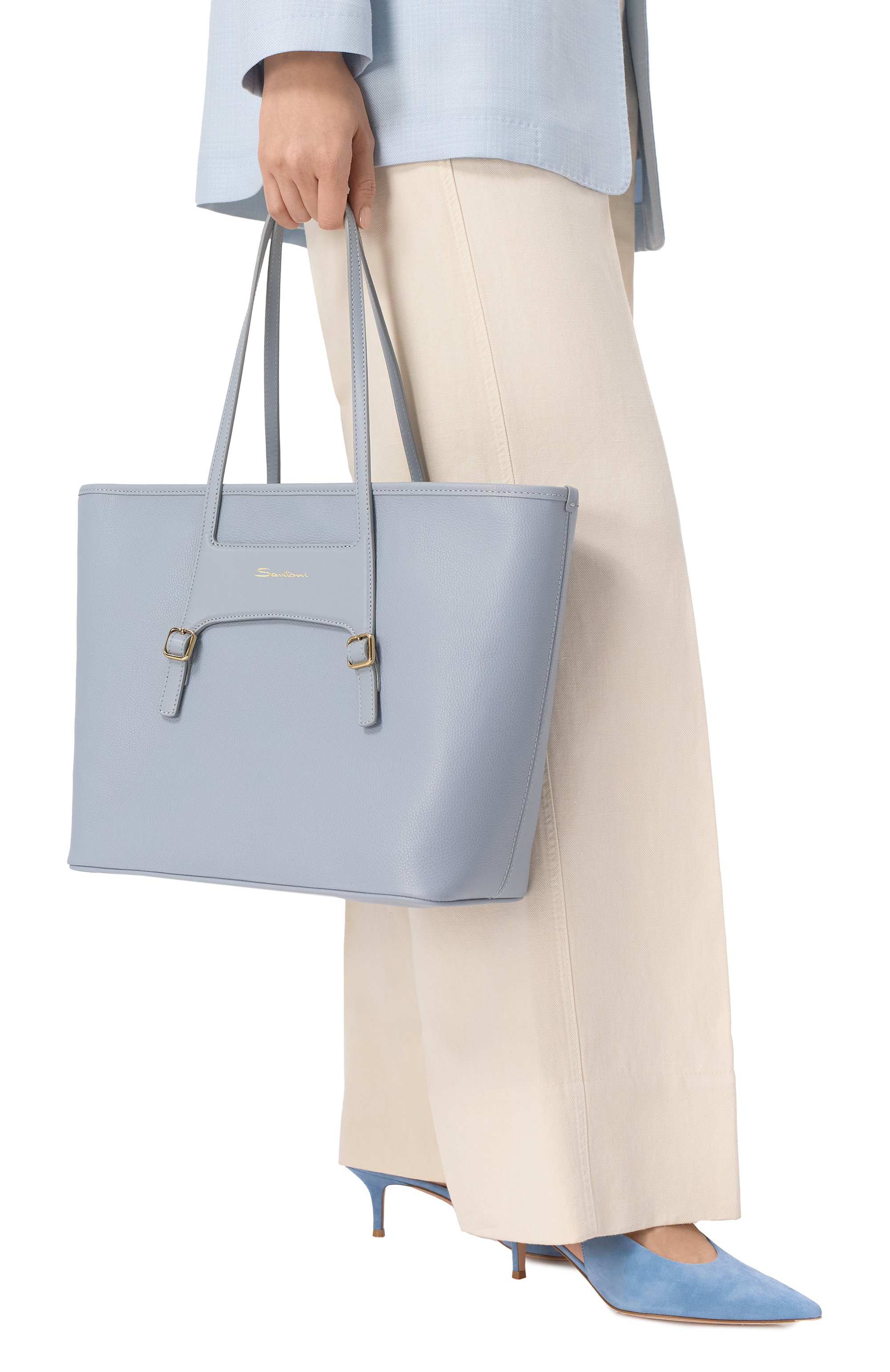 Сумка-тоут SANTONI, арт. DFBGA2710EN-HTXW, фото 2