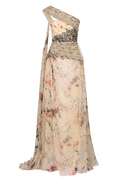 Женское шелковое платье ELIE SAAB, арт. D1220PS26/CH010