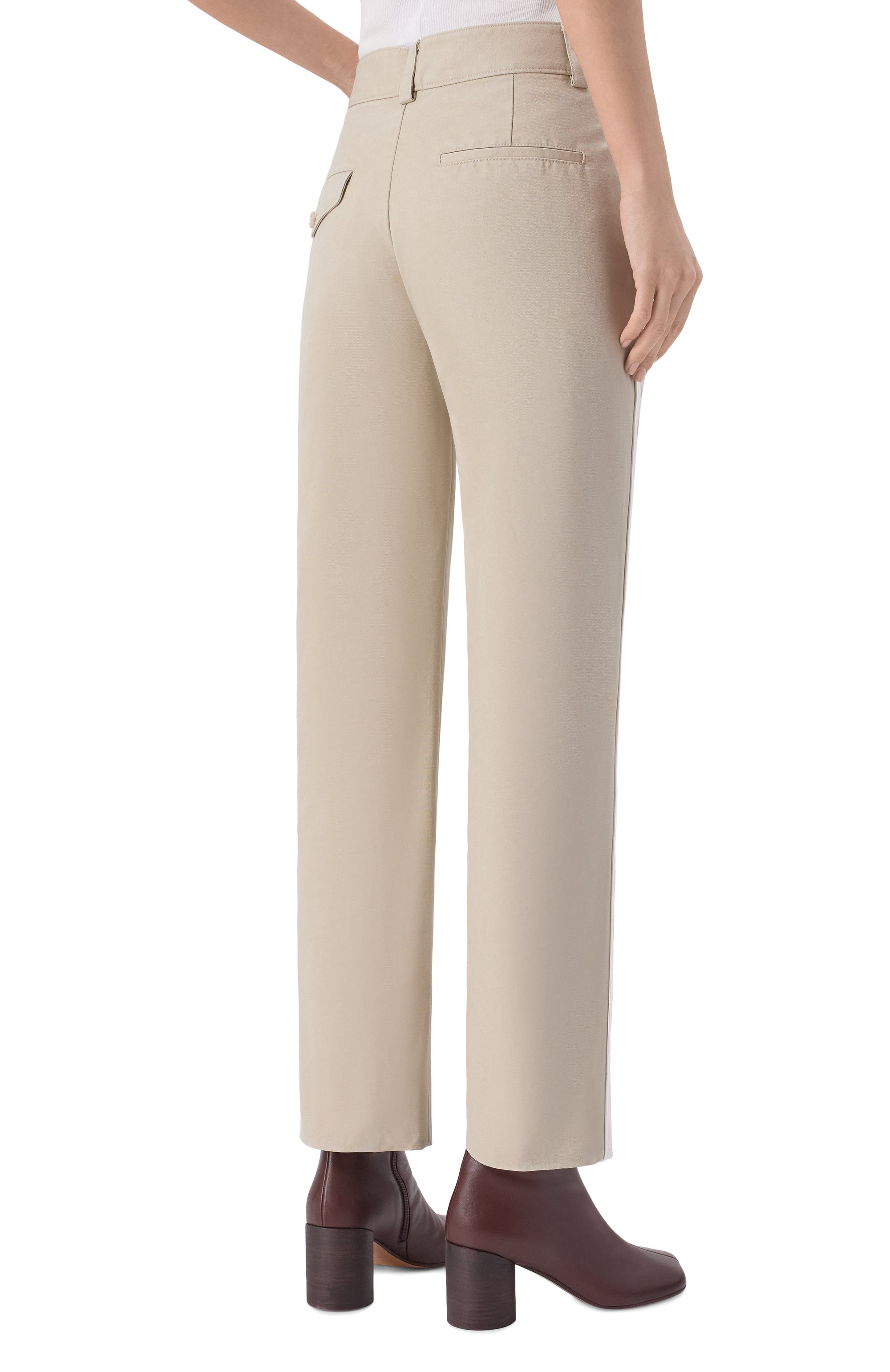 Хлопковые брюки ANN DEMEULEMEESTER, арт. B0014012/FA728, фото 4