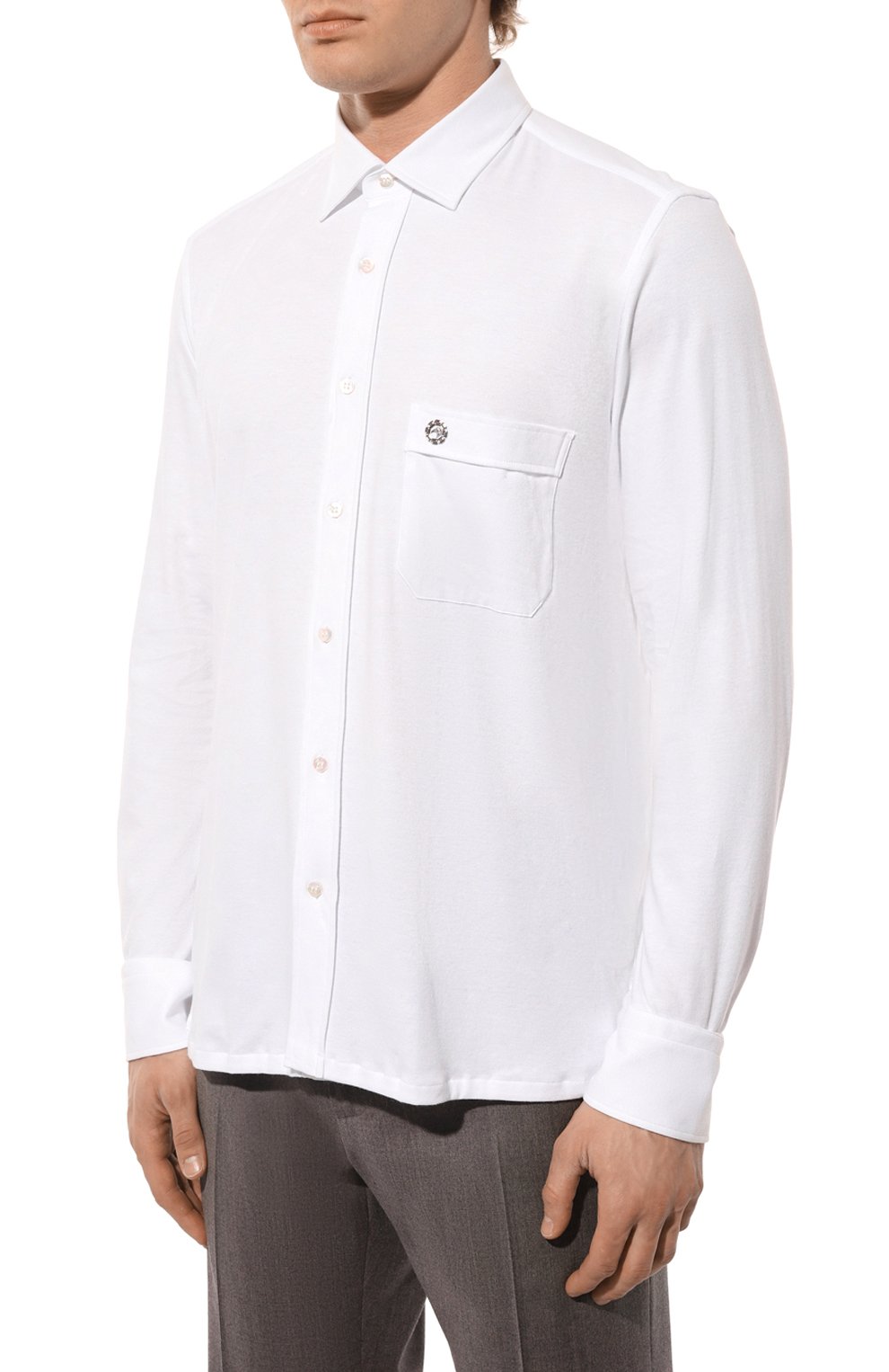 Хлопковая рубашка STEFANO RICCI, арт. CJ006948/TE2600, фото 3