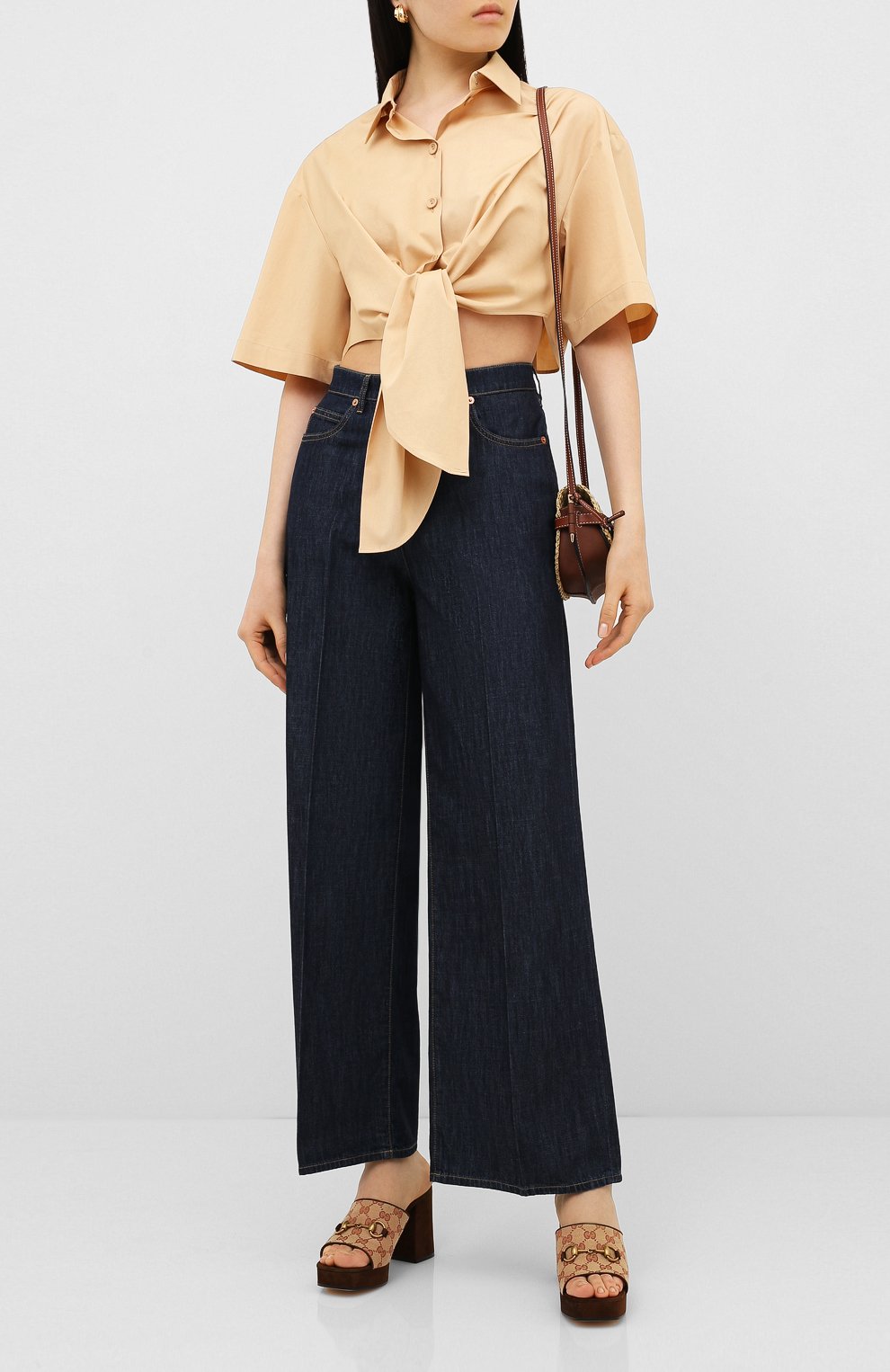 Текстильные мюли GUCCI, арт. 609344/G1730, фото 2