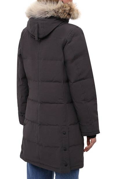 Парка shelburne CANADA GOOSE темно-серого цвета по цене 146000 руб., арт. 3802L, фото 4 Парка shelburne CANADA GOOSE, арт. 3802L, фото 4