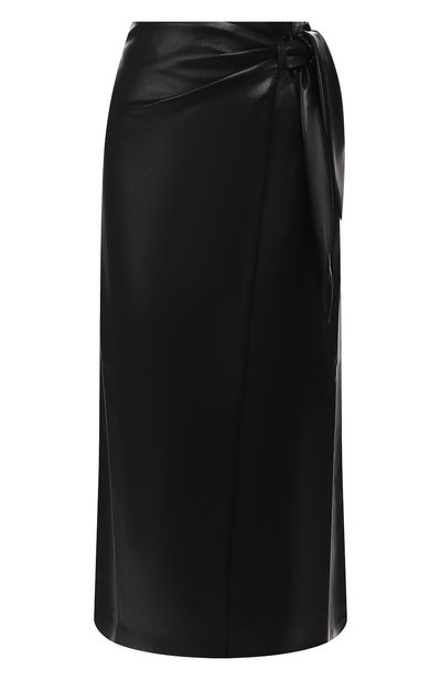Юбка-миди NANUSHKA, арт. AMAS_BLACK_VEGAN LEATHER, фото 1