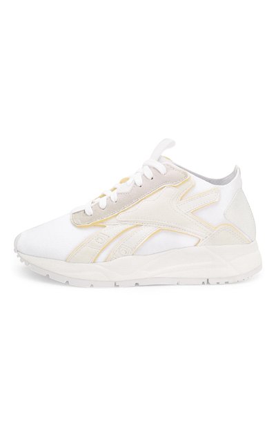 Текстильные кроссовки bolton sock reebok x victoria beckham REEBOK белого цвета по цене 22300 руб., арт. FU7553, фото 3 Текстильные кроссовки bolton sock reebok x victoria beckham REEBOK, арт. FU7553, фото 3