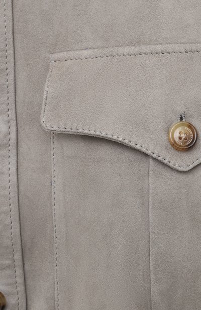 Замшевая рубашка RALPH LAUREN, арт. 790654923, фото 5