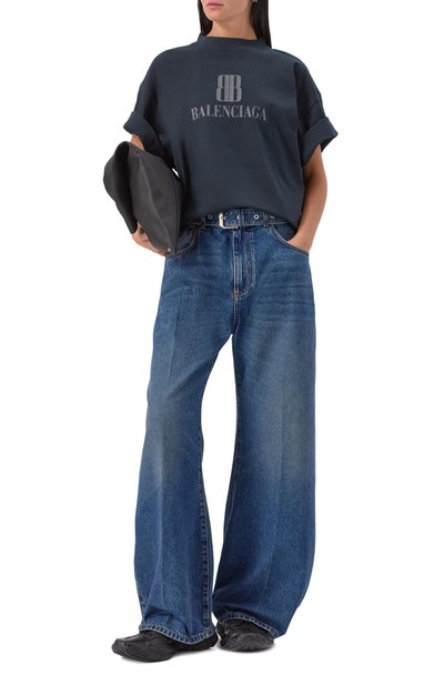 Кожаные кроссовки monday BALENCIAGA, арт. 825417/WDTSC, фото 3