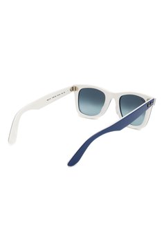 Женские солнцезащитные очки RAY-BAN синего цвета, арт. 2140-12993M | Фото 5 (Тип очков: С/з; Региональные ограничения белый список (Axapta Mercury): RU, Не проставлено; Кросс-КТ: С/з-унисекс; Нос: Не проставлено; Материал: Пластик; Очки форма: Прямоугольные; Оптика Гендер: оптика-унисекс)