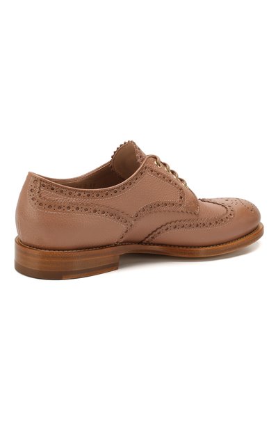 Кожаные дерби SANTONI, арт. WUKM58460BA3SDDKP20, фото 4