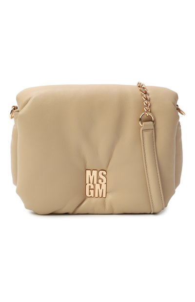 Сумка MSGM KIDS бежевого цвета по цене 16550 руб., арт. F5MSJGBA100, фото 4 Сумка MSGM KIDS, арт. F5MSJGBA100, фото 4