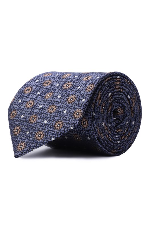 Шелковый галстук Canali 18/HJ04420 Синий 18/HJ04420