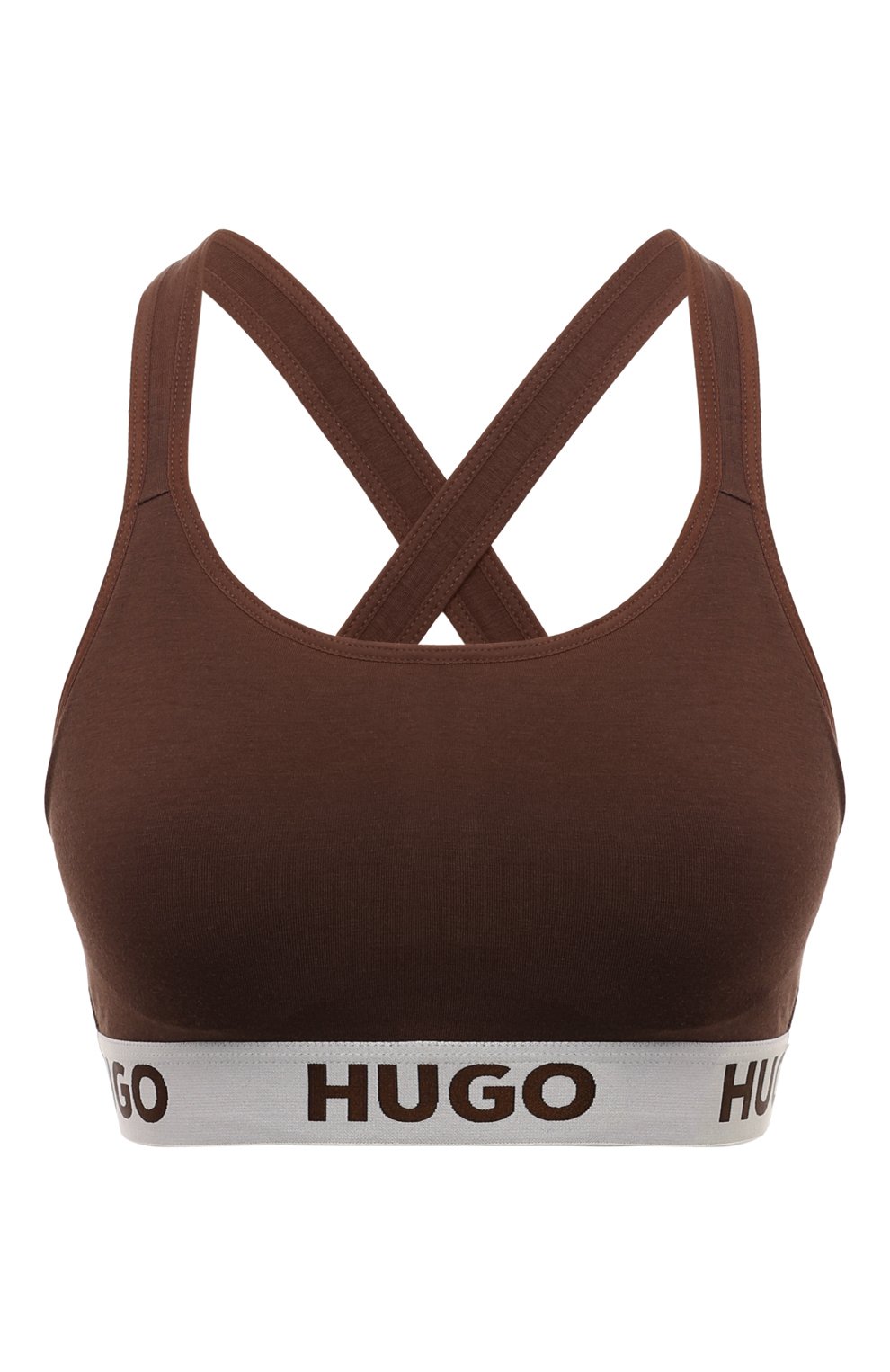 Хлопковый бра-топ HUGO, арт. 50480159, фото 1