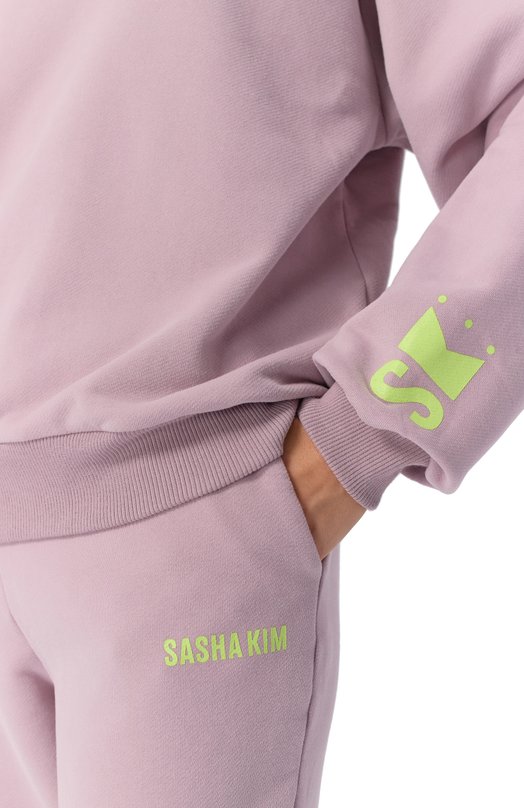 Хлопковый костюм Sasha Kim SK-00000564 Розовый  SK-00000564 Фото 6