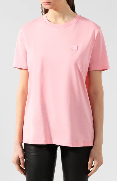 Хлопковая футболка ACNE STUDIOS, арт. AL0038, фото 3