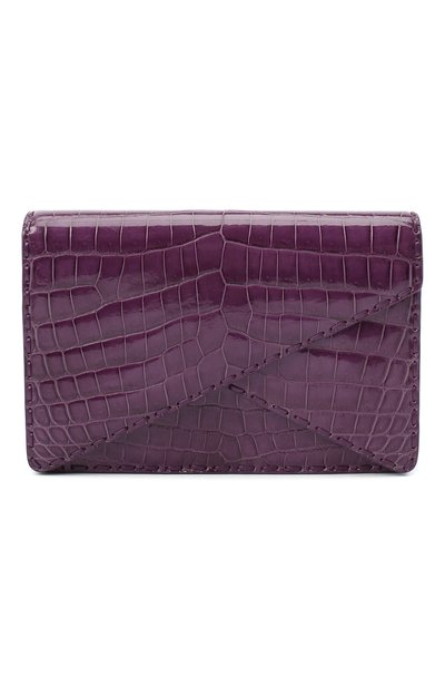 Клатч из кожи крокодила BOTTEGA VENETA, арт. 115776/VI0GJ/CNIL, фото 1