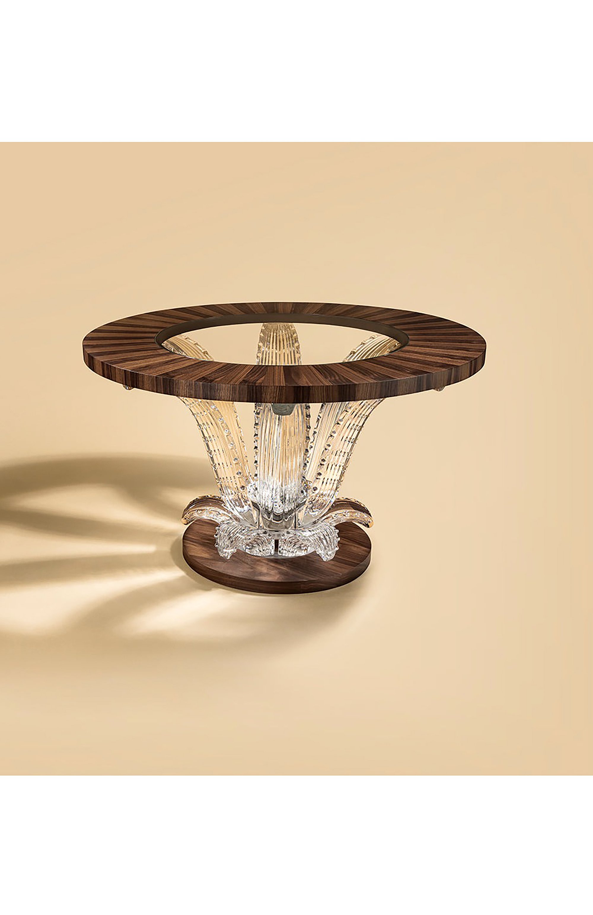 Стол cactus LALIQUE коричневого цвета по цене 4930000 руб., арт. 10835500, фото 2 Стол cactus LALIQUE, арт. 10835500, фото 2