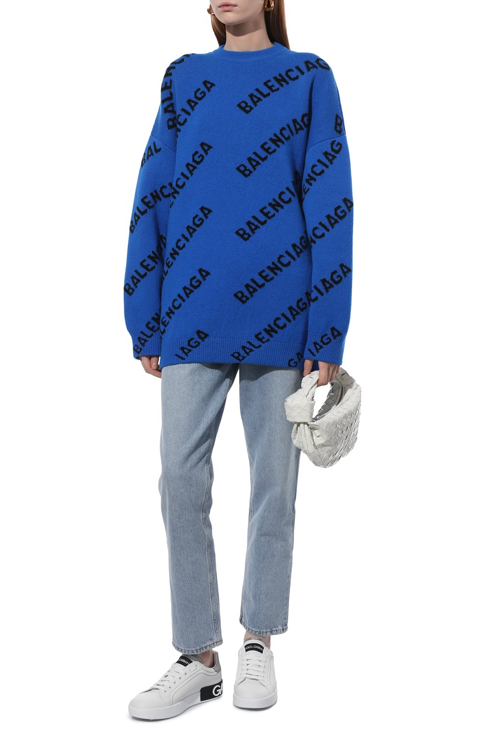 Кожаные кеды portofino DOLCE & GABBANA, арт. CK1587/AH527, фото 2