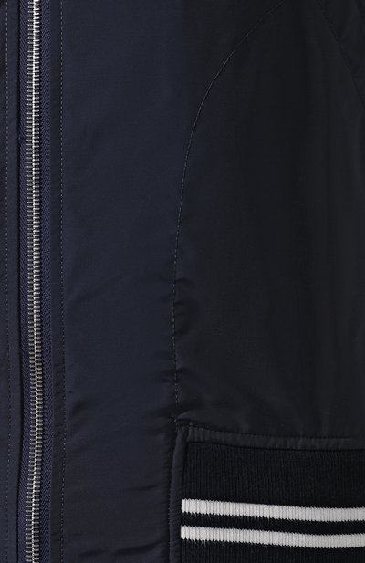 Шерстяной бомбер ELEVENTY PLATINUM темно-синего цвета по цене 49350 руб., арт. 979GB0034 GBT27007, фото 5 Шерстяной бомбер ELEVENTY PLATINUM, арт. 979GB0034 GBT27007, фото 5