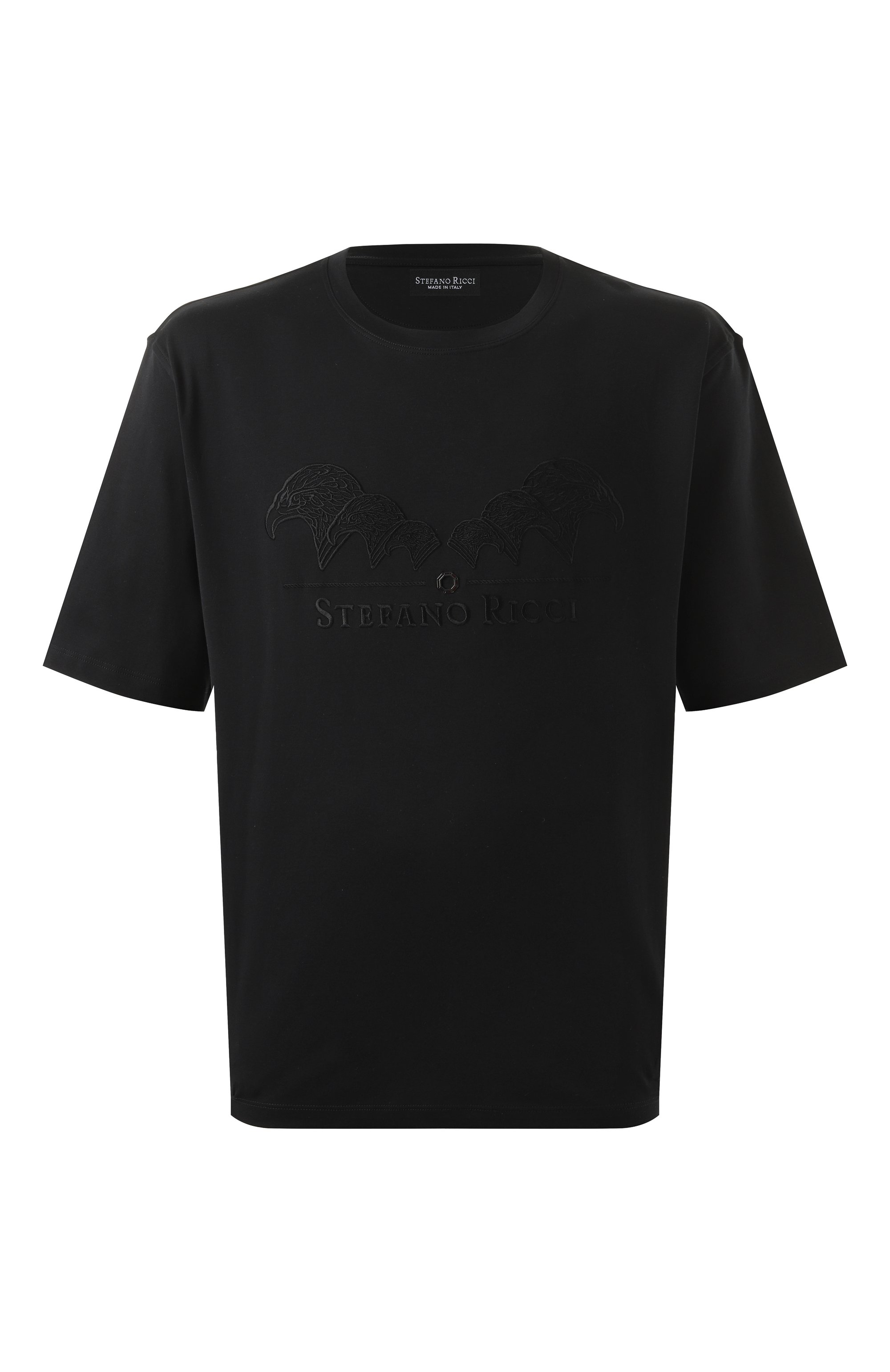 Хлопковая футболка STEFANO RICCI, арт. MNH5103980/LUXT, фото 1