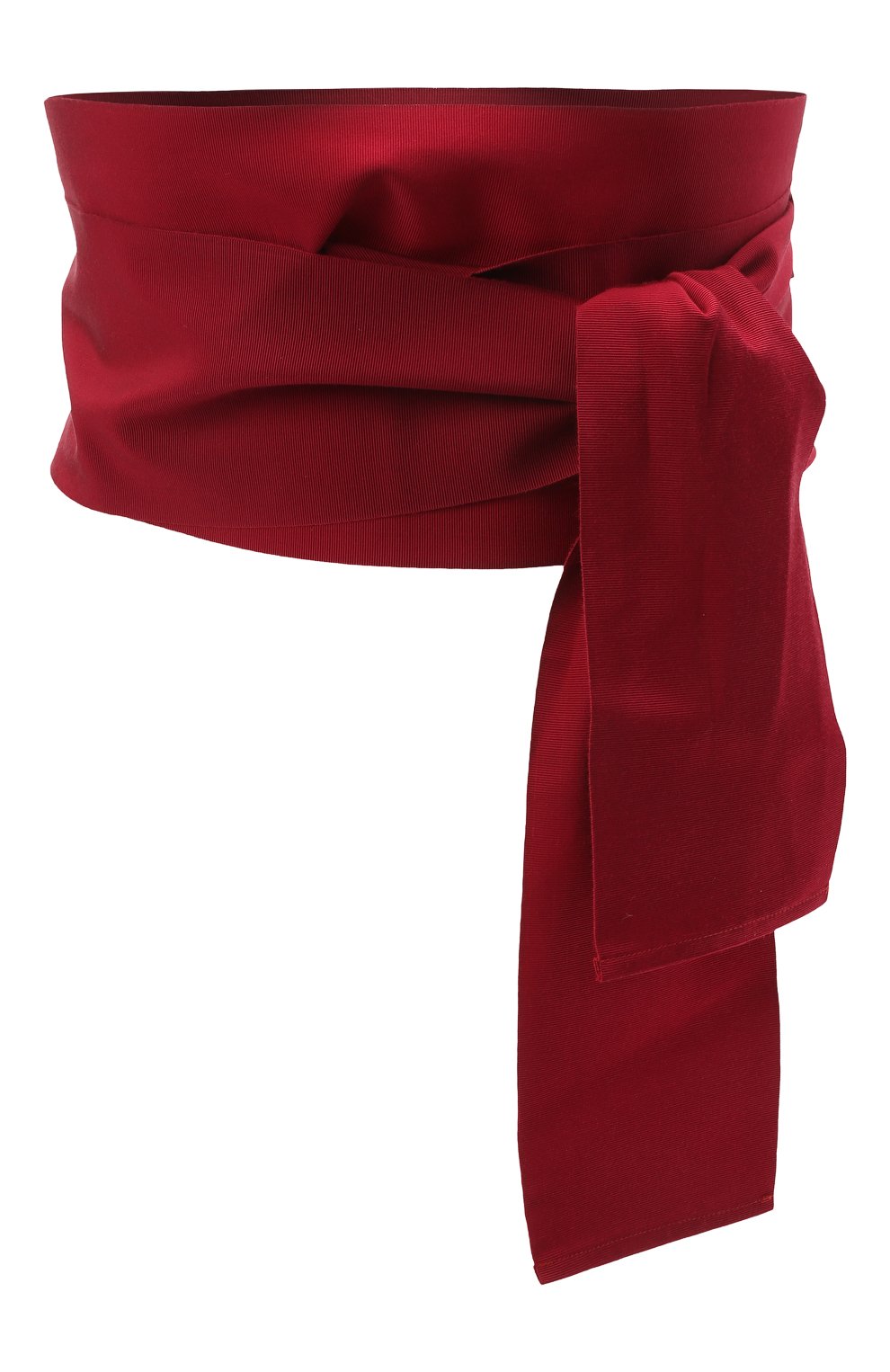 Текстильный пояс SARA ROKA бордового цвета по цене 11850 руб., арт. BELT/C10-S21/152, фото 1 Текстильный пояс SARA ROKA, арт. BELT/C10-S21/152, фото 1