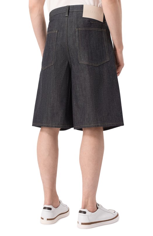 Джинсовые шорты Jil Sander J23KA0110/J45041 Синий  J23KA0110/J45041 Фото 4