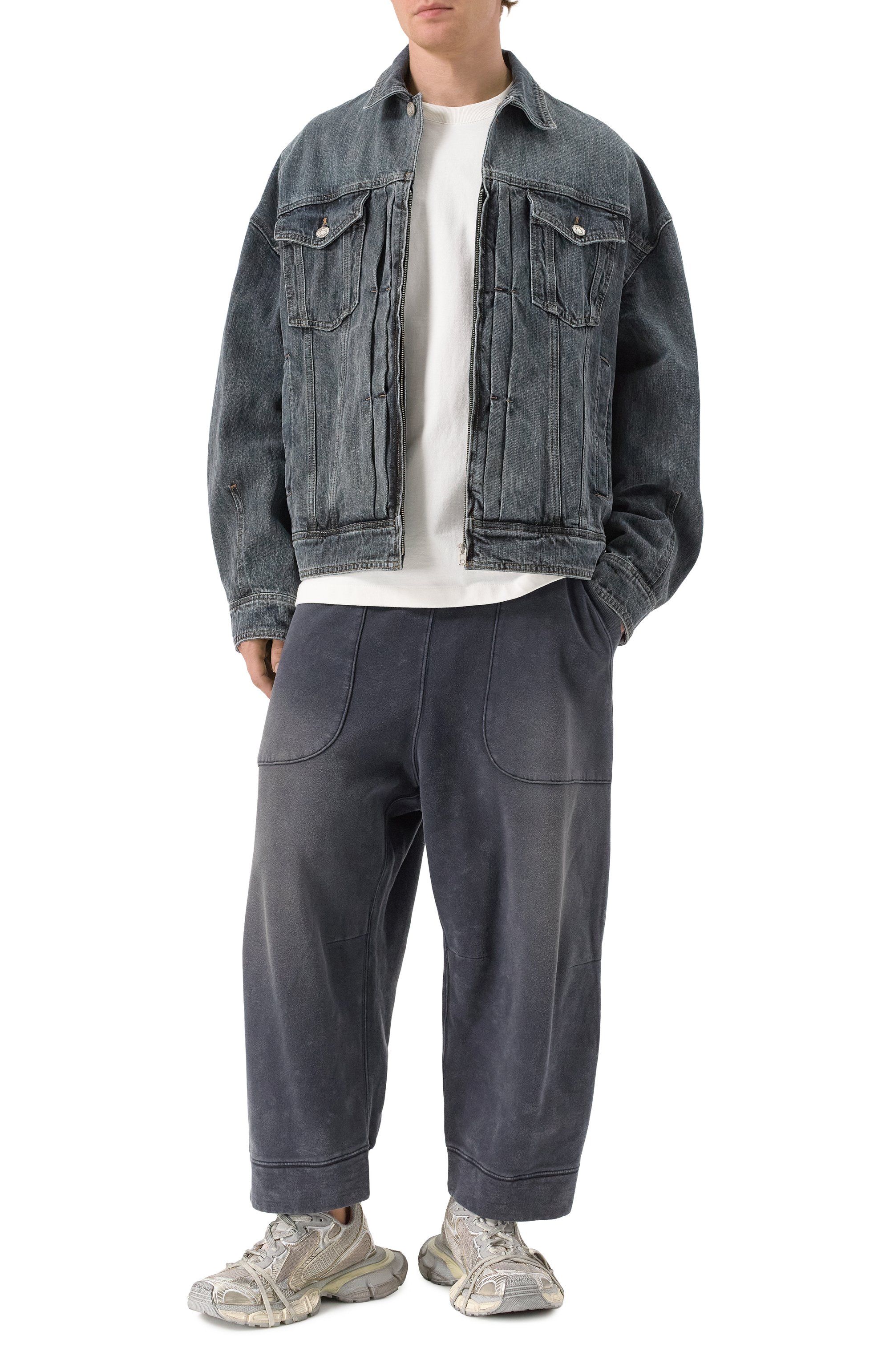 Комбинированные кроссовки 3xl BALENCIAGA, арт. 734734/W3XL4, фото 2