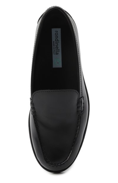 Кожаные лоферы RONDINELLA, арт. 12246-1Q/G0MMA/31-33, фото 4