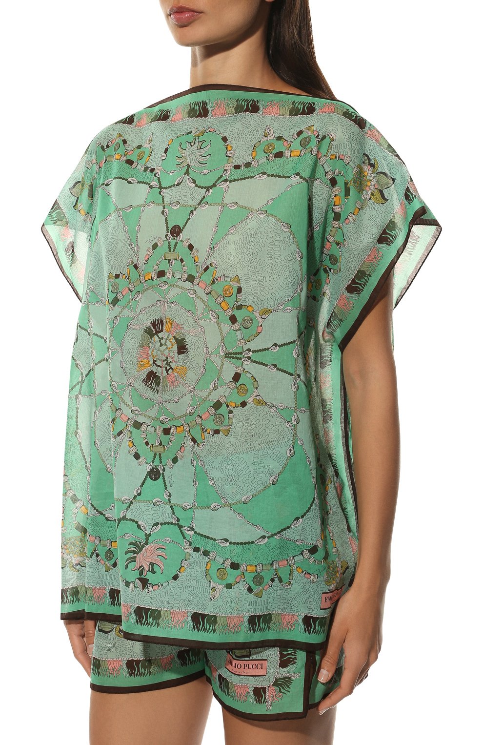 Хлопковая туника EMILIO PUCCI, арт. 2HWM70/2H827, фото 3