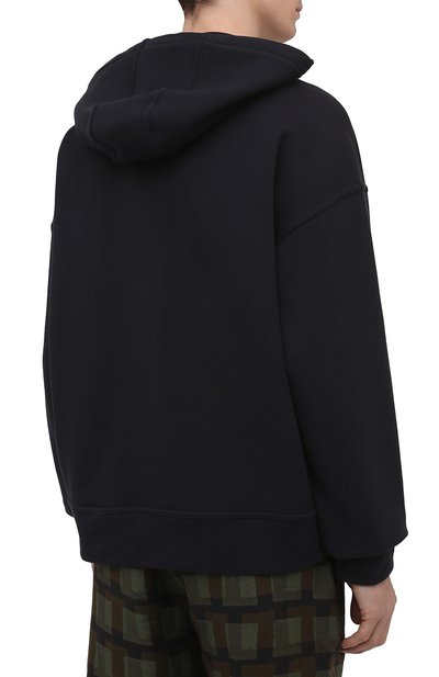 Хлопковое худи JIL SANDER, арт. JPUS707526-MS248608, фото 4