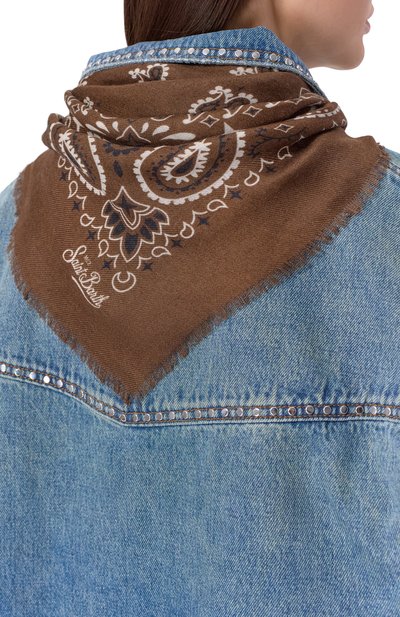 Бандана из вискозы и шерсти MC2 SAINT BARTH, арт. F0D0002-00695I/F0ULARD MAXI, фото 2