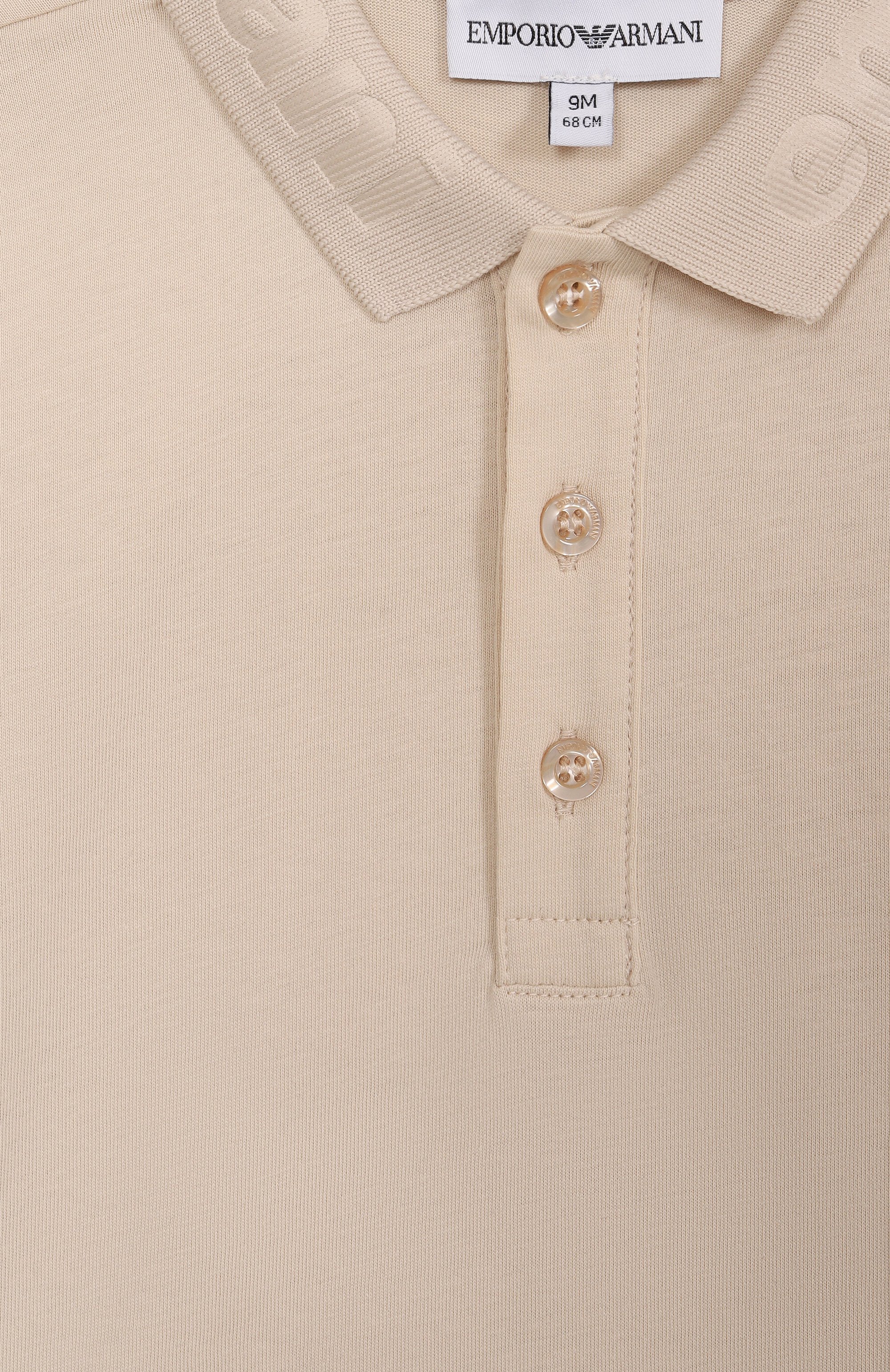 Хлопковое поло EMPORIO ARMANI, арт. EB000833/AF14503, фото 3