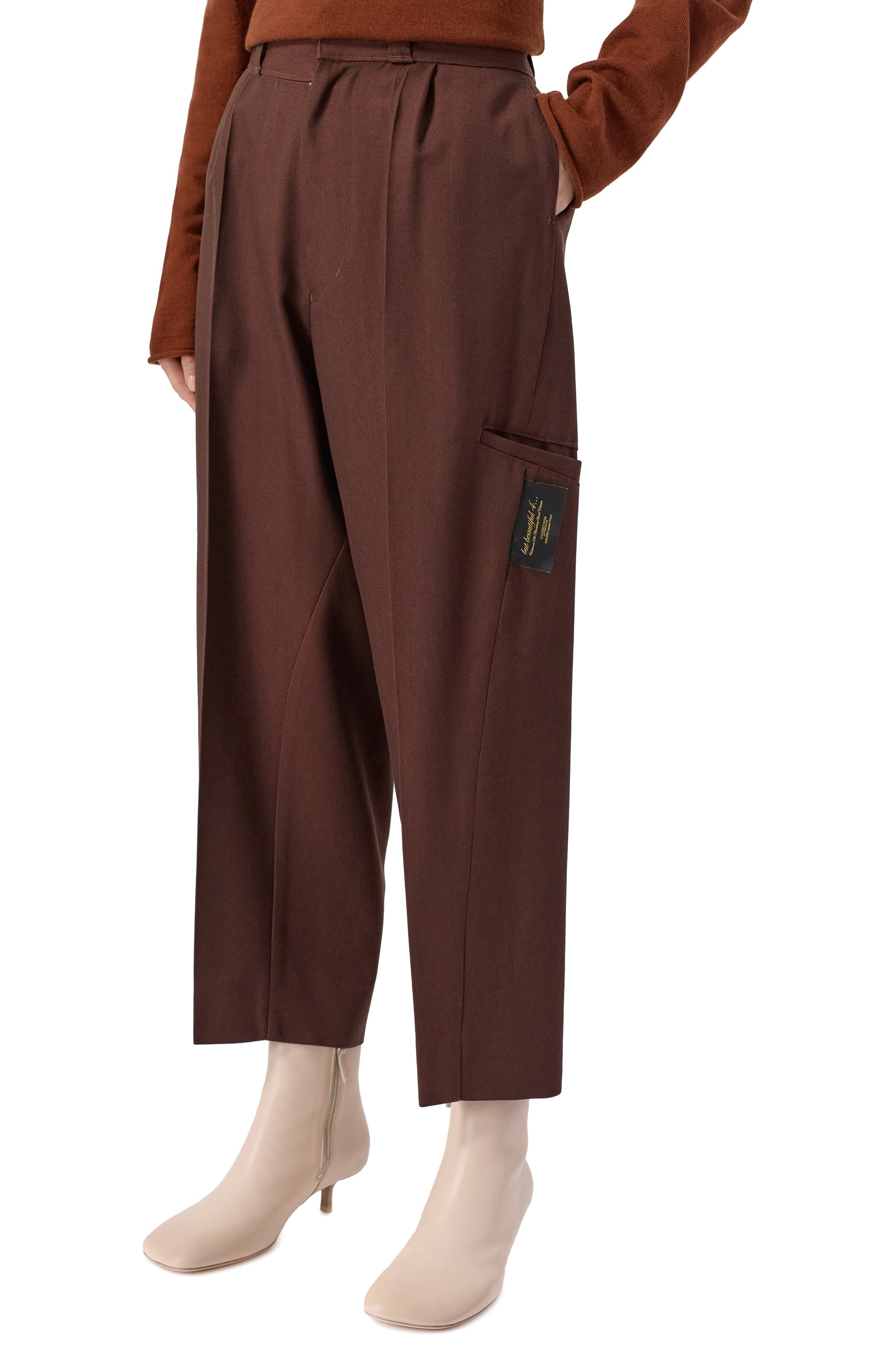 Шерстяные брюки UNDERCOVER, арт. UC2E1511, фото 3