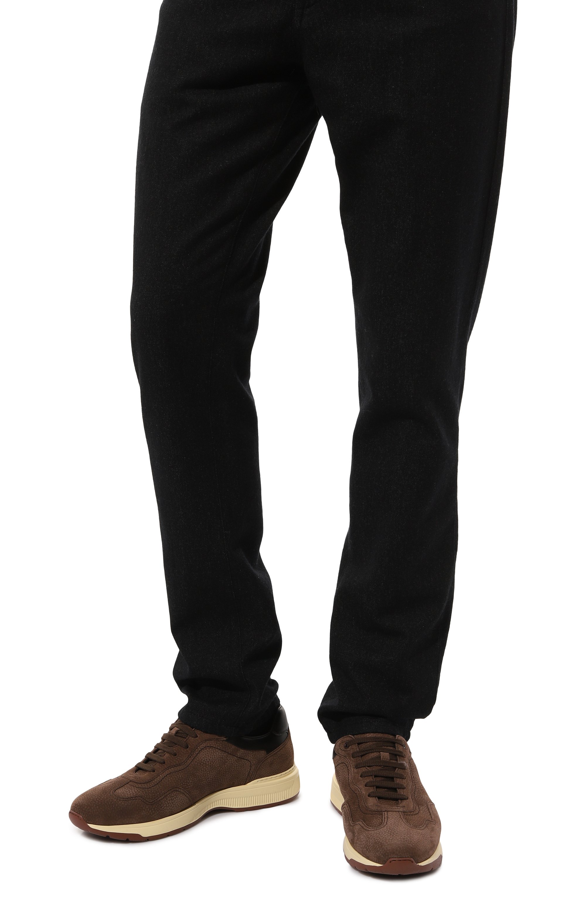 Кроссовки из нубука ZILLI, арт. H0156AM1072VZEV03, фото 3