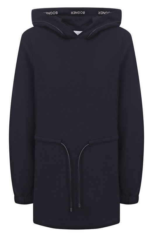 Худи из вискозы Bogner 86207812 Чёрный 86207812