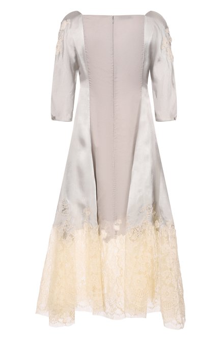 Женское комбинированное платье PRADA, арт. P3D08-1YEU-F0572