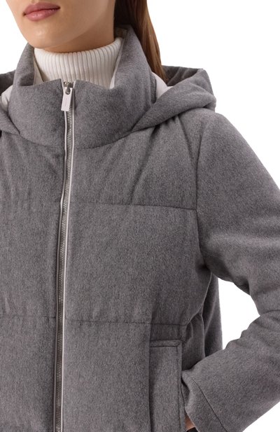 Кашемировый пуховик KITON, арт. D54658K0580E03, фото 5