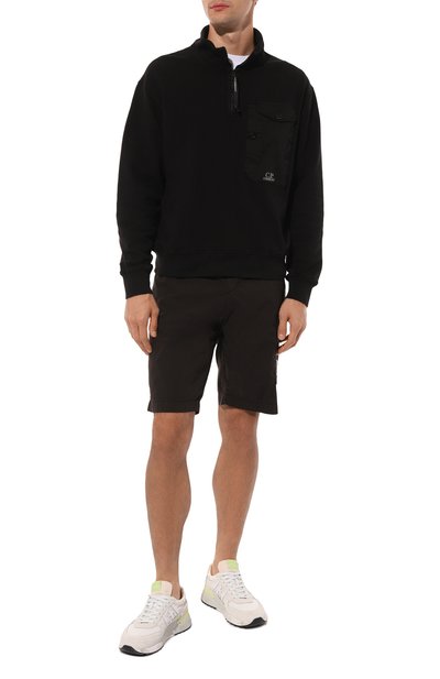 Хлопковые шорты C.P. COMPANY, арт. 16CMBE292A006439G, фото 2