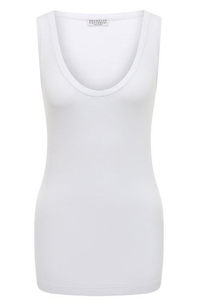 Хлопковая майка BRUNELLO CUCINELLI, арт. MPTC836S60, фото 1