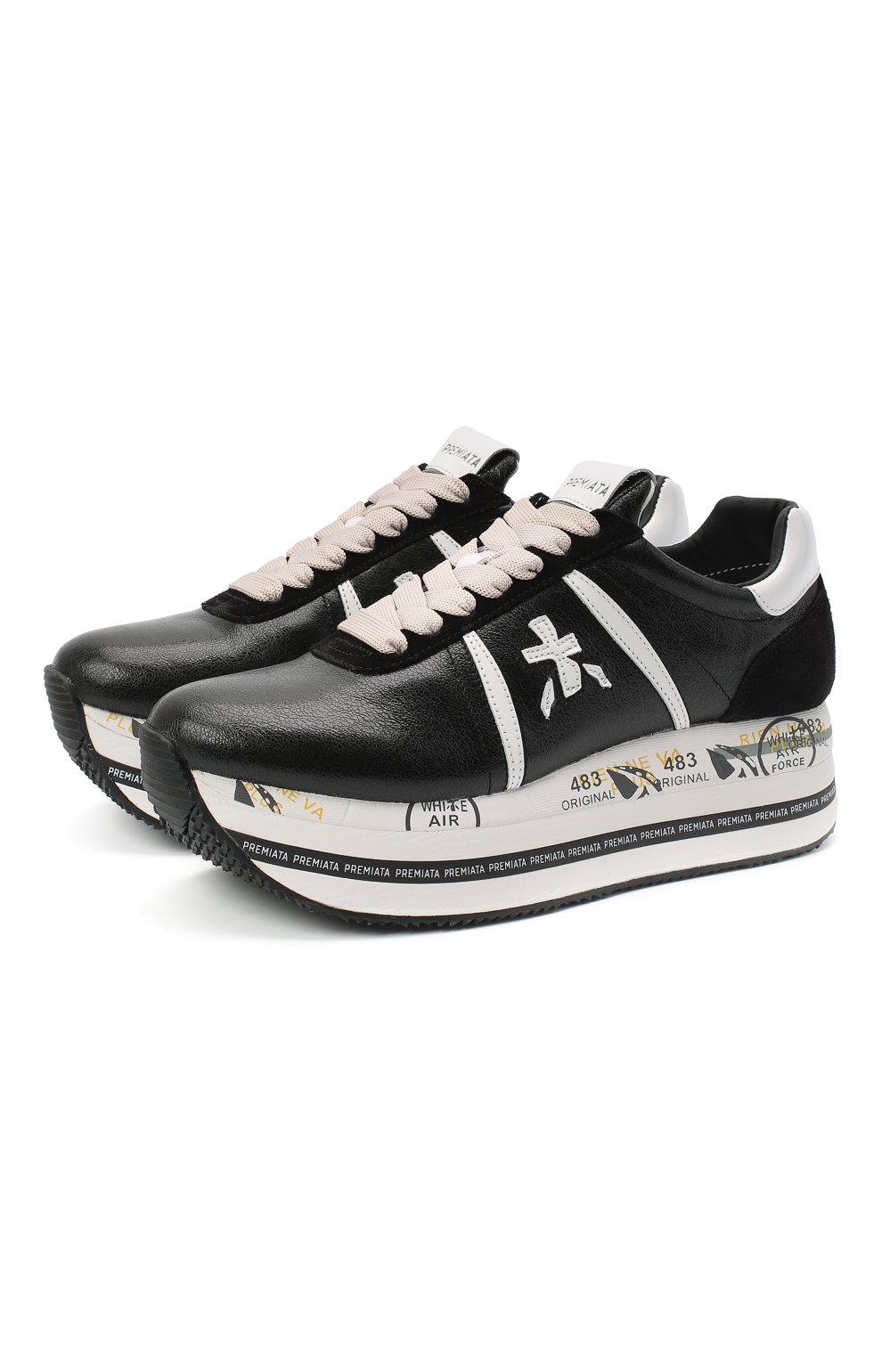 Кожаные кроссовки beth PREMIATA, арт. BETH/VAR4842, фото 1