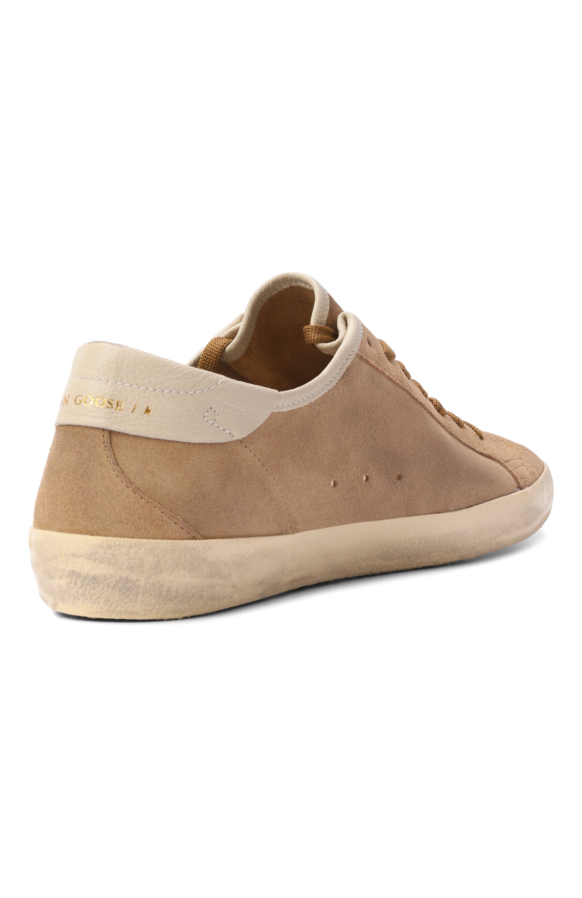 Замшевые кеды super-star GOLDEN GOOSE DELUXE BRAND, арт. GMF01077.F008593, фото 4
