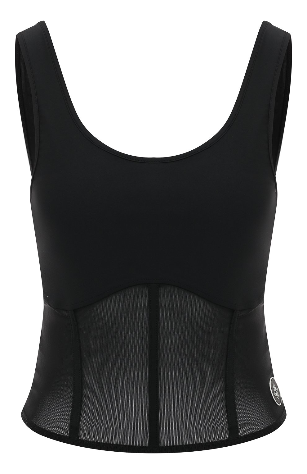 Топ EVERREVER черного цвета по цене 5290 руб., арт. RE-T-BL-09, фото 1 Топ EVERREVER, арт. RE-T-BL-09, фото 1