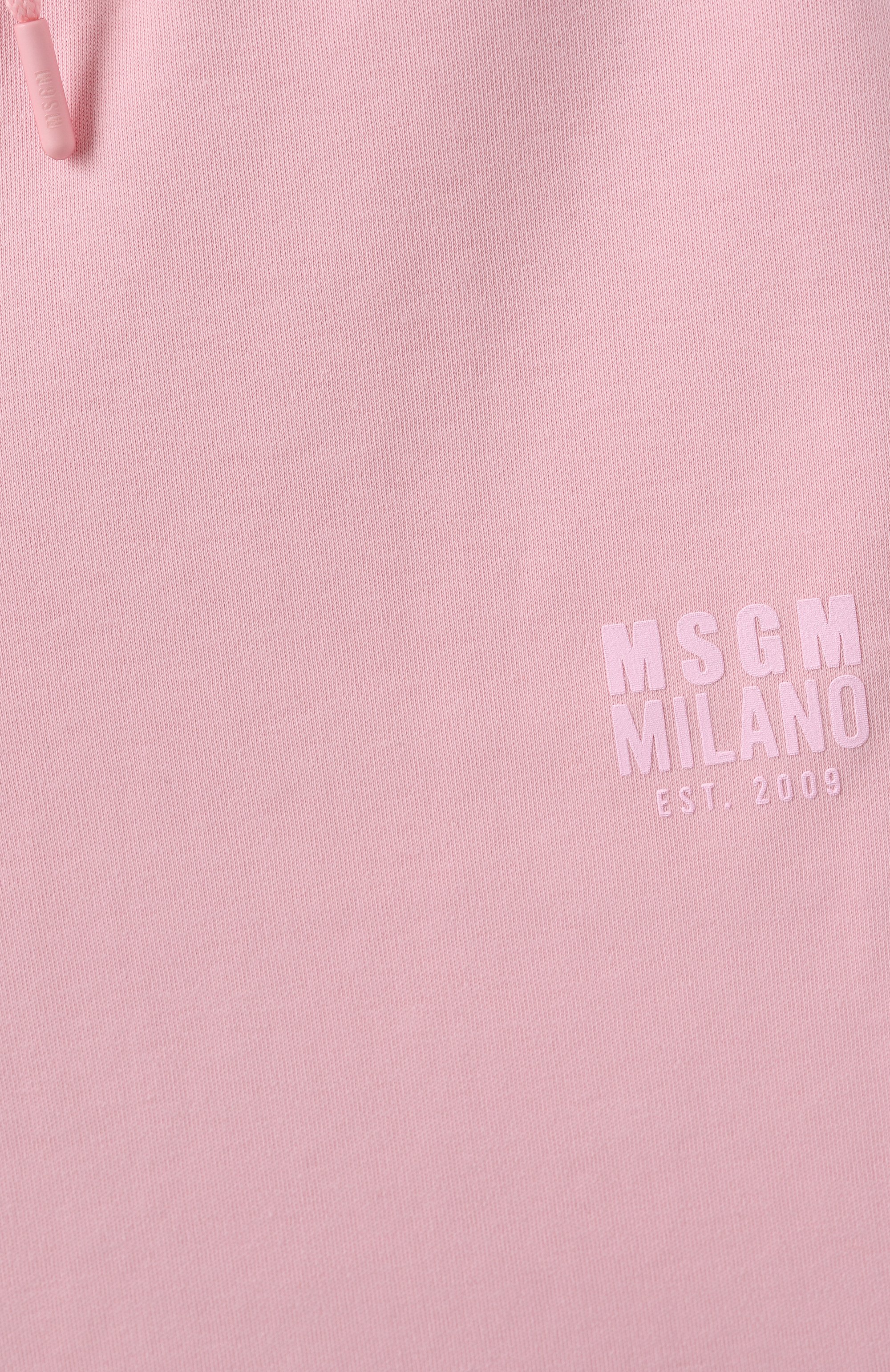 Хлопковые шорты MSGM KIDS, арт. S5MSJUBE173, фото 3