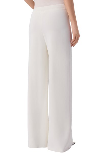 Брюки из вискозы P.A.R.O.S.H. кремового цвета по цене 44600 руб., арт. D570598/R0MA26, фото 4 Брюки из вискозы P.A.R.O.S.H., арт. D570598/R0MA26, фото 4