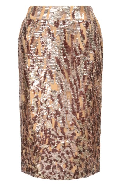 Женская юбка с отделкой пайетками ELIE SAAB, арт. SK348NP26/YA072