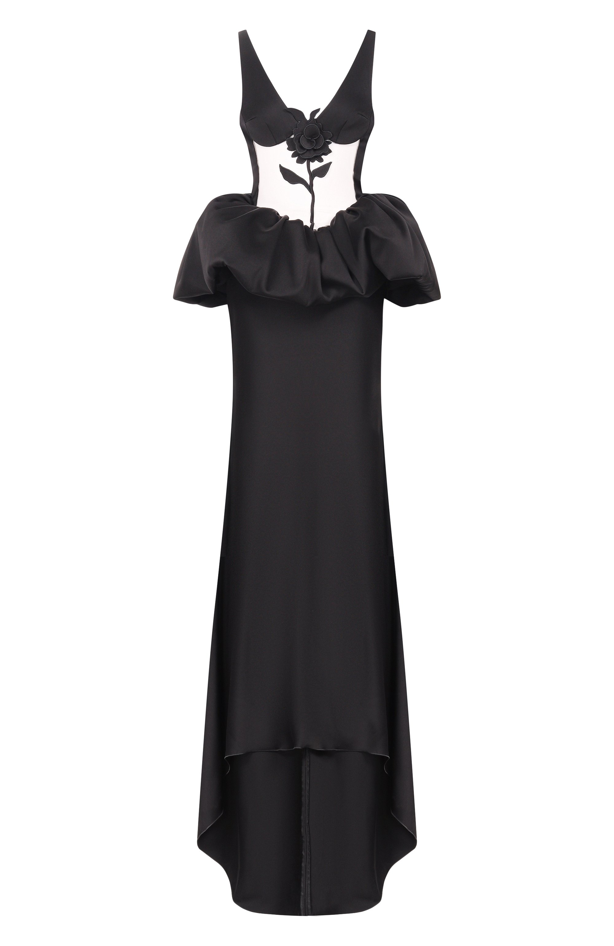 Платье DAVID KOMA черного цвета по цене 458500 руб., арт. RE26DK43DL, фото 1 Платье DAVID KOMA, арт. RE26DK43DL, фото 1