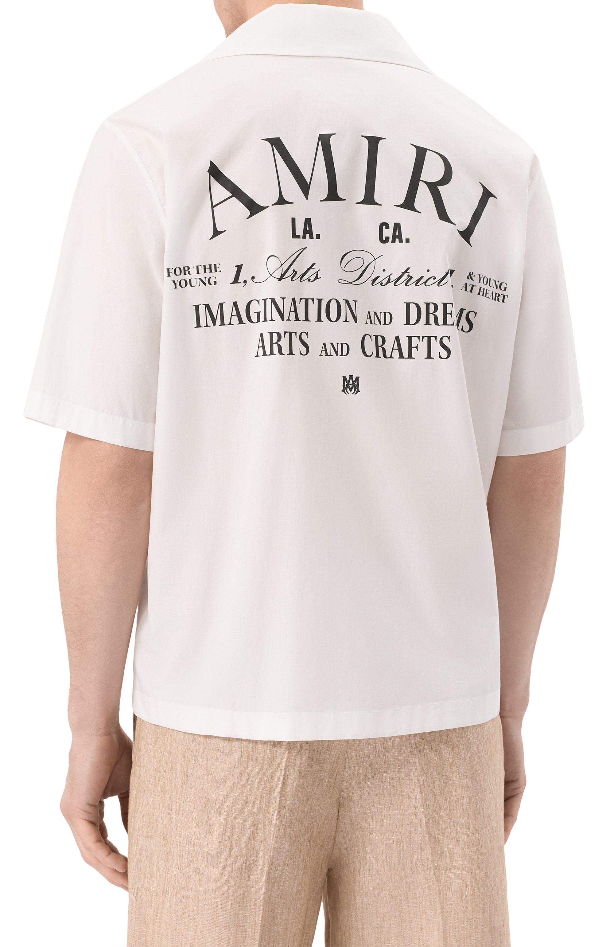 Хлопковая рубашка AMIRI, арт. AMSTBW1021, фото 4