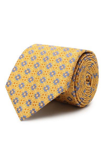 Мужской шелковый галстук CANALI, арт. 18/HJ02855