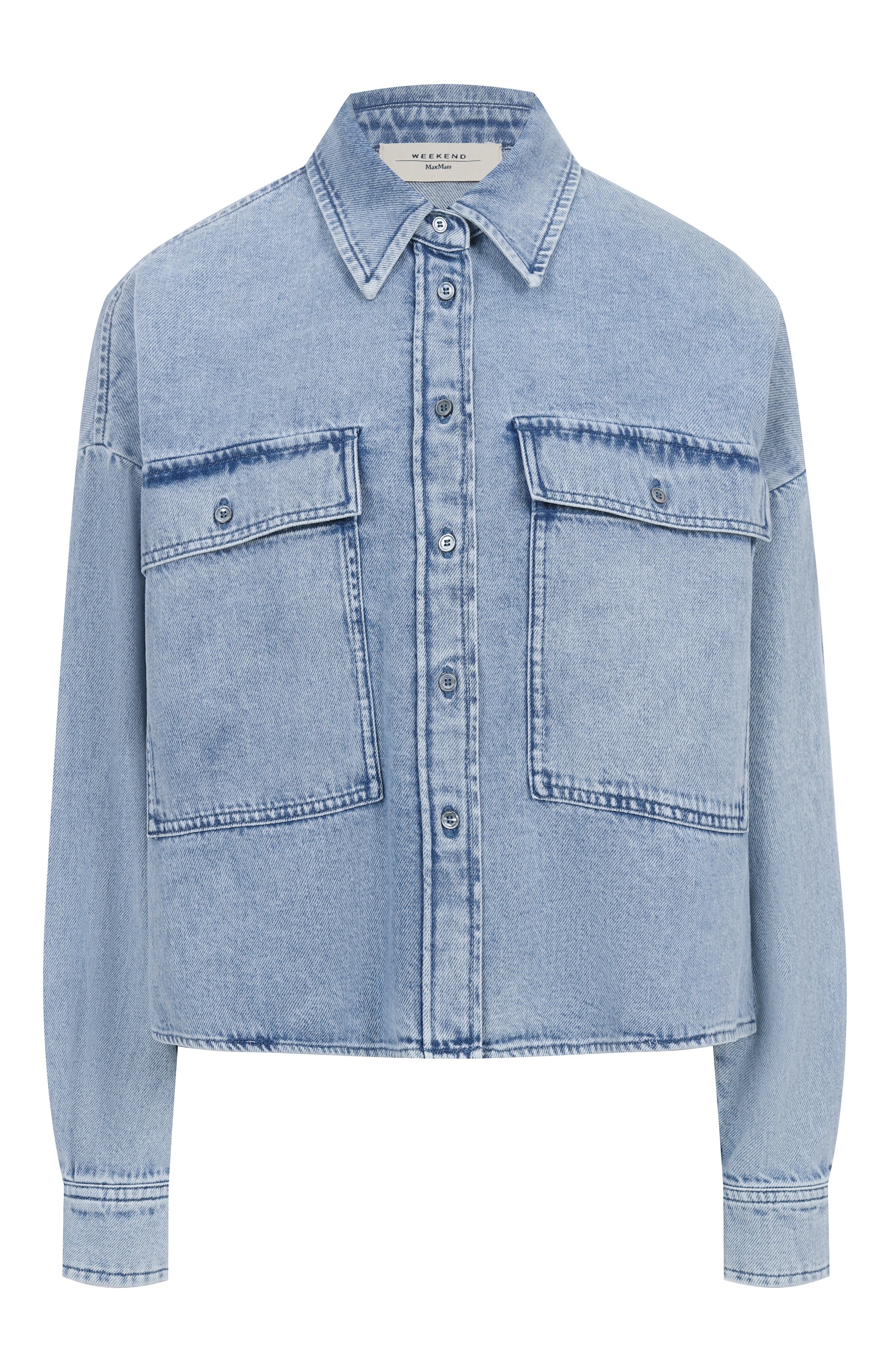 Джинсовая рубашка WEEKEND MAX MARA, арт. ZEMIRA, фото 1