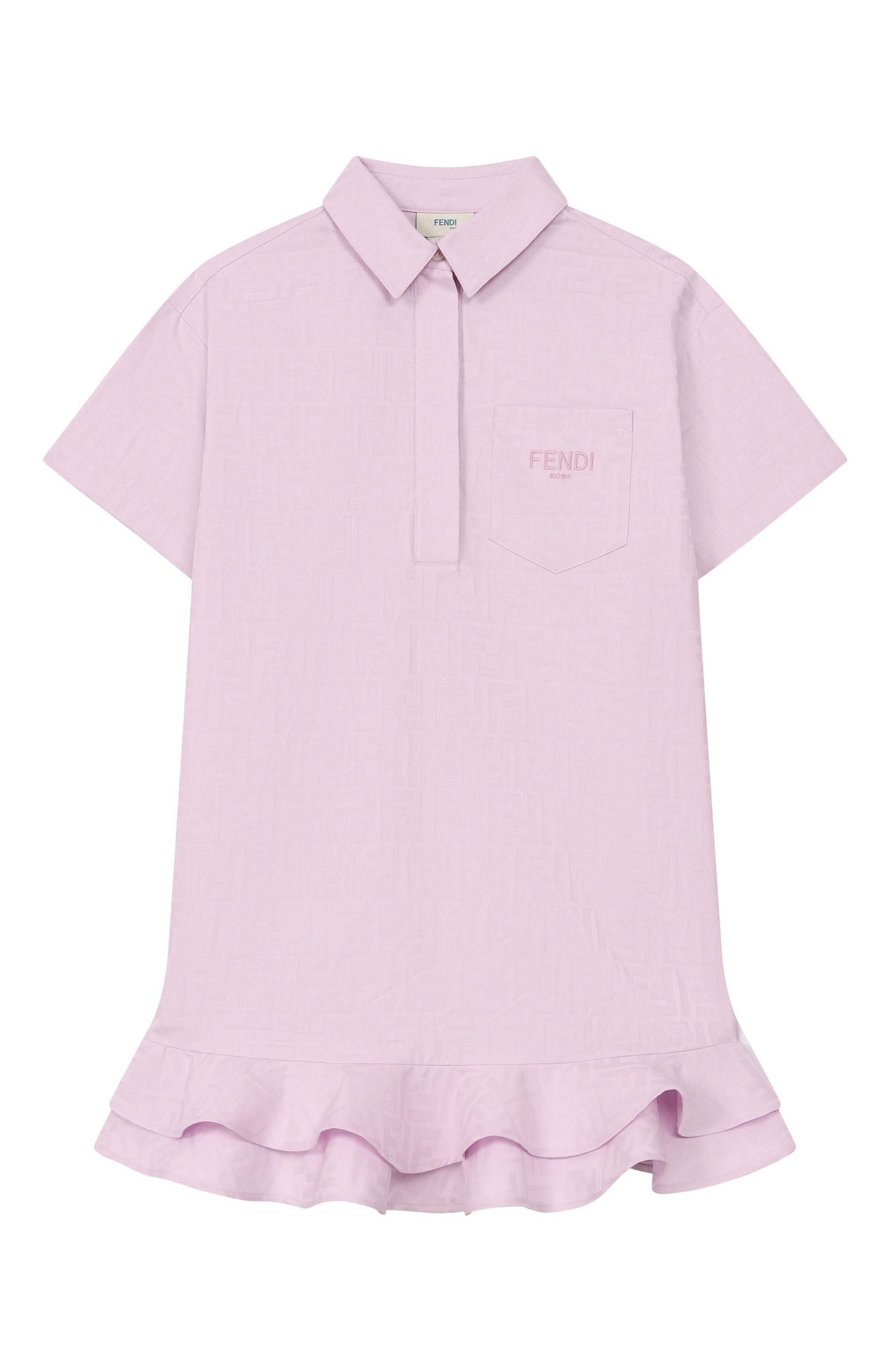 Хлопковое платье FENDI, арт. JFB852/AS64/3A-6A, фото 1