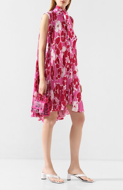 Платье BALENCIAGA розового цвета по цене 148000 руб., арт. 601108/TGLM1, фото 2 Платье BALENCIAGA, арт. 601108/TGLM1, фото 2